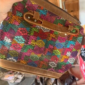 Colorful Patterned Women's Bag